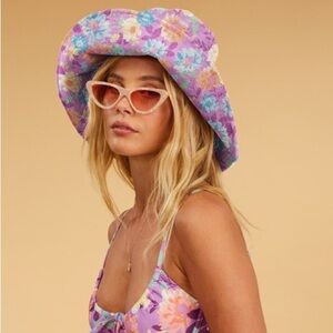 Salty Blonde Soak It Up Bucket Hat-LOVIN LILAC